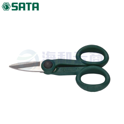 世达（SATA）电工剪138MM/多功能电工剪刀线槽剪电线剪刀剥线剪电缆剪刀  03131