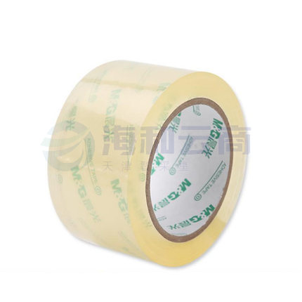 晨光 60mm*100Y 超透封箱胶带透明胶带 AJD97389