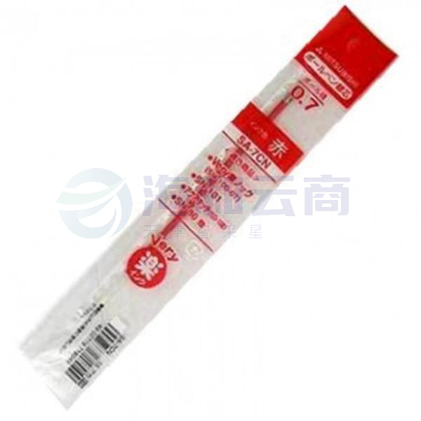 三菱 圆珠笔芯SA-7C/SA-7CN(红，适用于SN-101，10支/盒) 按盒销售