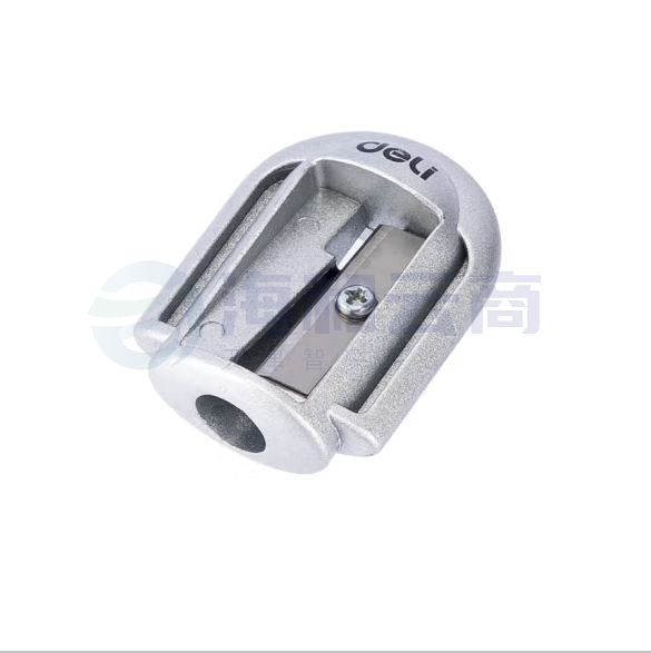 得力  0595 金属卷笔刀削笔器削笔刀铅笔刀卷笔刀 银色