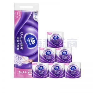 维达(Vinda) 卷纸 立体美 棉韧4层110g有芯卫生纸巾*12卷/提