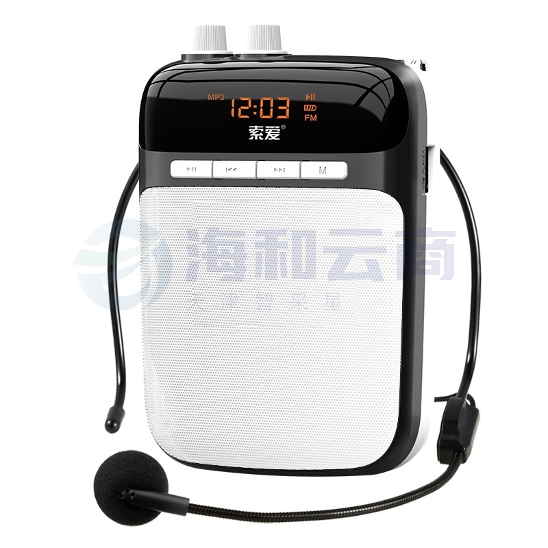 索爱（soaiy） S-318 大功率小蜜蜂扩音器 睿智黑