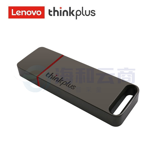 联想 512G 优盘 USB3.1高速传输U盘 金属商务大容量电脑优盘 TU100 Pro灰色