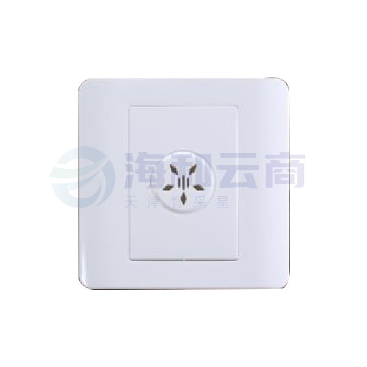 光迪 （三线）C372LA 无零线 带强启 白炽灯≤200W节能灯/日光灯/LED灯≤80W 86声光控节能开关