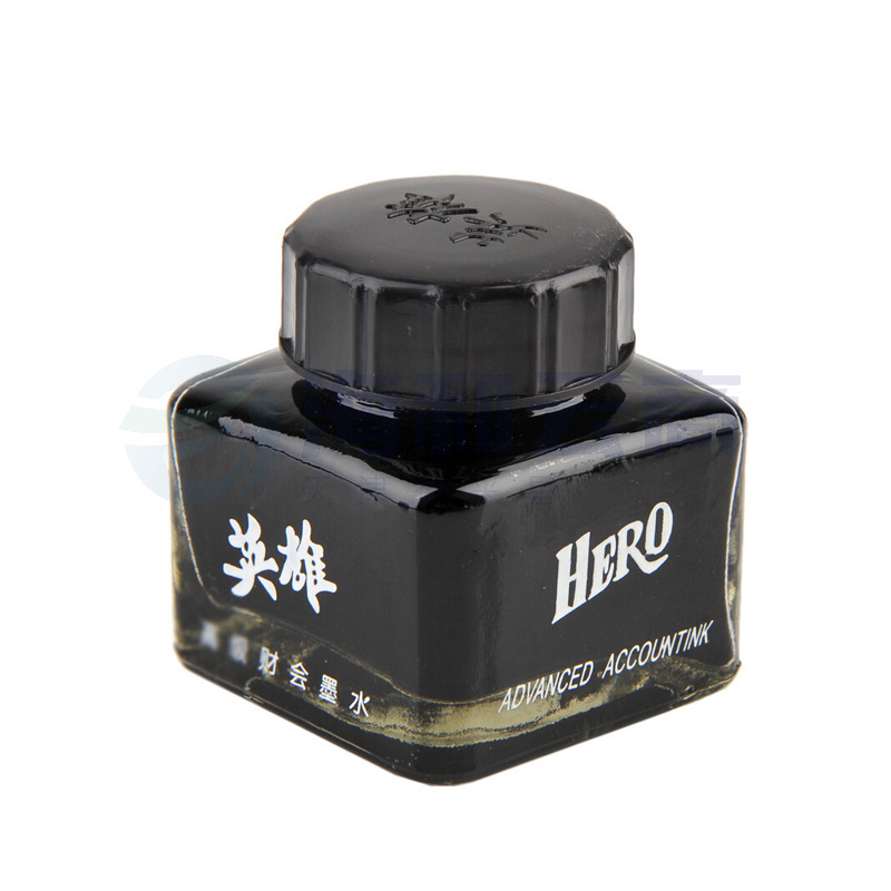 英雄 254 高级碳素墨水 40ml 黑色  按瓶销售