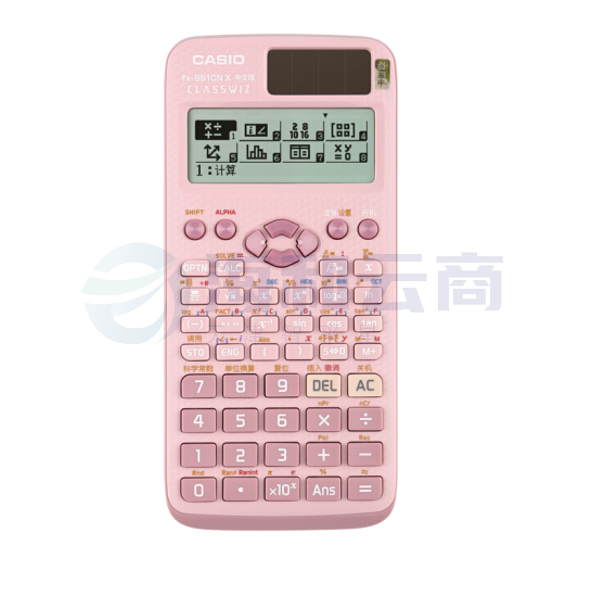 卡西欧（CASIO）FX-991CN-PK 粉色 科学函数计算器