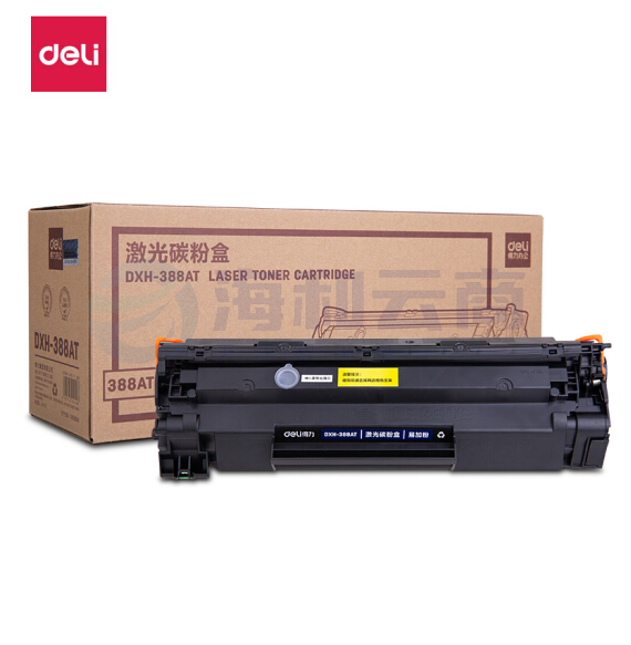 得力 （deli）DXH-388AT硒鼓(黑) 适用HP1007/1008/1106/1108/1136