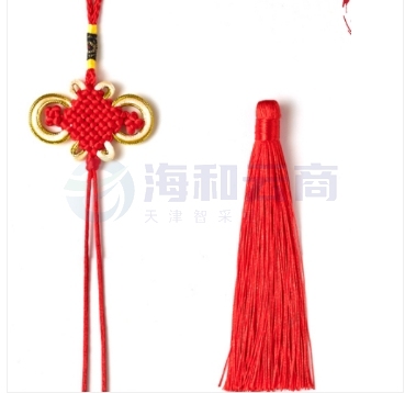 中国结穗 幼儿园手工装饰品 长度13cm   货号：GD