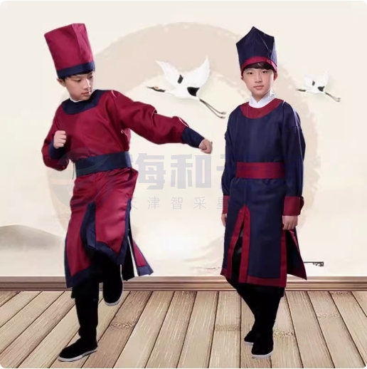 儿童演出服装 衙门服装   货号：LJ