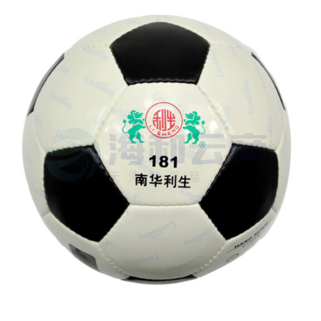 利生/LeeSheng   5号标准 手缝足球防伪181 PU材质 丁基球胆