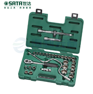 世达（SATA）32件12.5MM系列套筒组套 货号09099