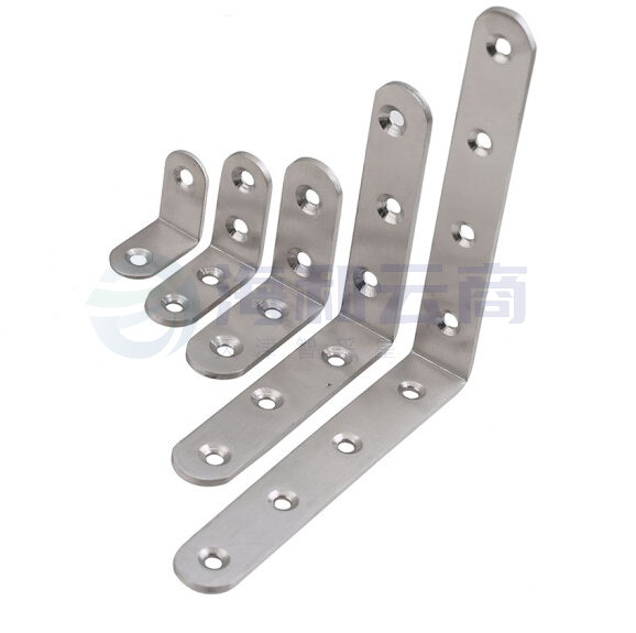 不锈钢角码 三角承重支架 90度直角固定器三角铁 50*50*2mm  4个/组  货号：JC