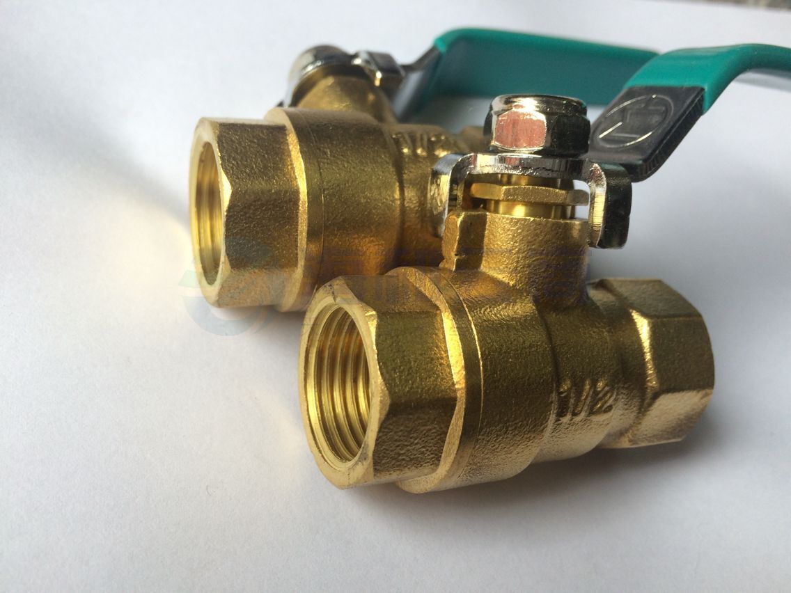  江西赣玛（GANMA）黄铜球阀 螺纹直通式 专业直销 4分15MM  120个/箱