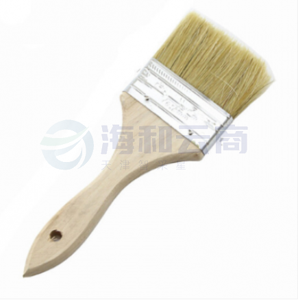 巨联（JULIAN ) 油漆刷木柄猪毛刷猪鬃刷文玩毛刷扫灰清洁毛刷 4” 宽约100mm