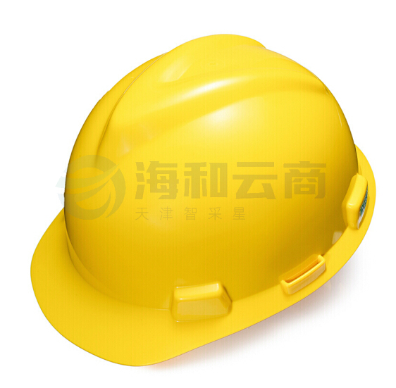 梅思安 V-Gard PE 标准型（黄色） 安全帽 10146459