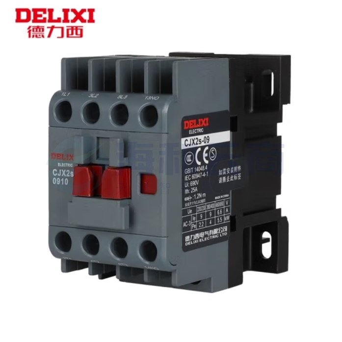 德力西 CJX2S-0910 交流接触器 36V