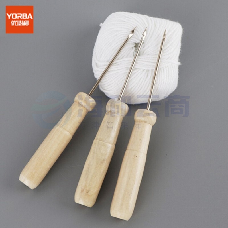  财务装订线勾针凭证线穿线装订锥子记账凭证针钩子 工具针9007 钻孔洞 3支装zhygh_361100018