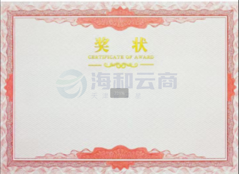 奖状 a4奖状纸 (张)