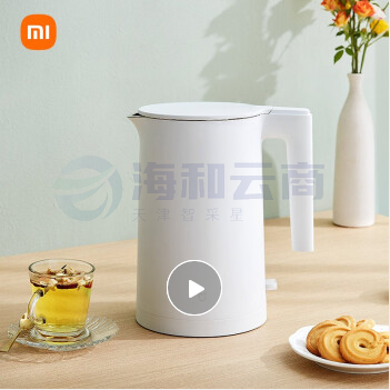 米家 小米电水壶2 热水壶 烧水壶 1.7L大容量 1800W快烧 304不锈钢 双层防烫 STRIX温控器 无缝内胆 230202103217