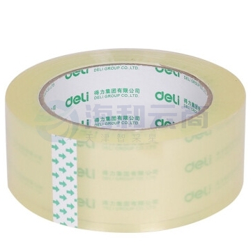 得力30175封箱胶带45mm*100y*50um(6卷/筒)  
