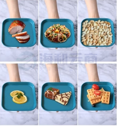 果皮盘子塑料小吃盘子