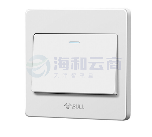 公牛墙壁开关 单控开关G07K111C白色