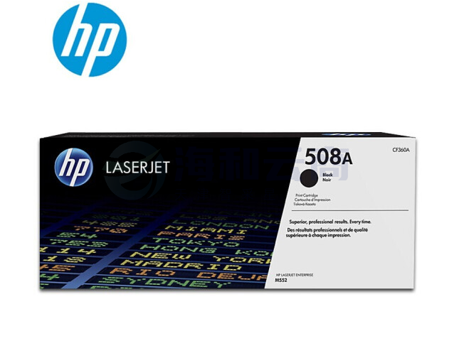 惠普(HP)CF360A 508A  适用M553dn M577d   n M576 552DN 508A黑色(CF360A)约6000页