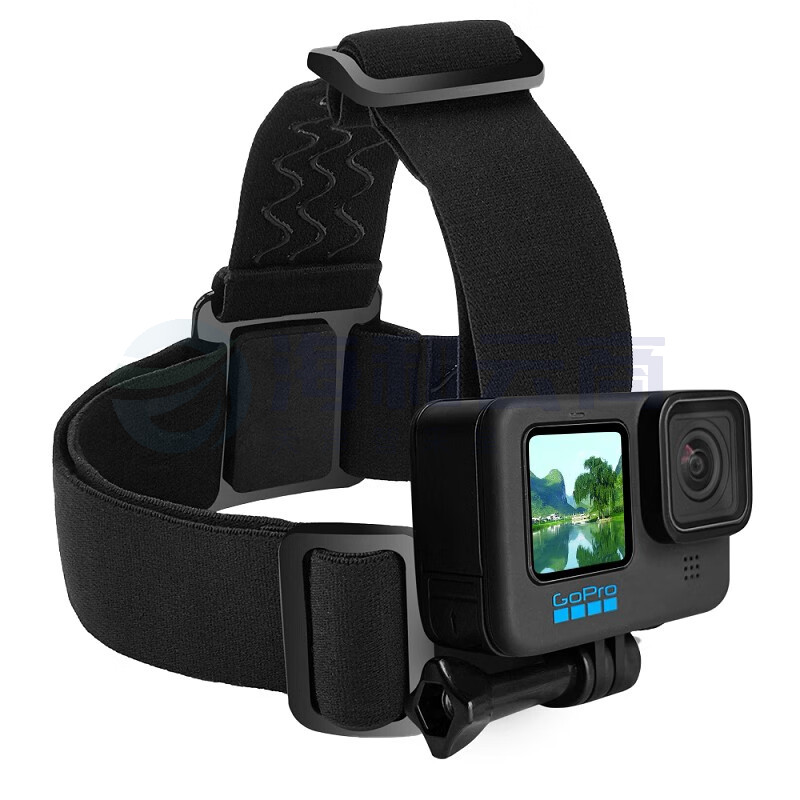 GoPro11/12头戴竖拍摄支架手机运动相机头带适配大疆action固定配件 头戴支架
