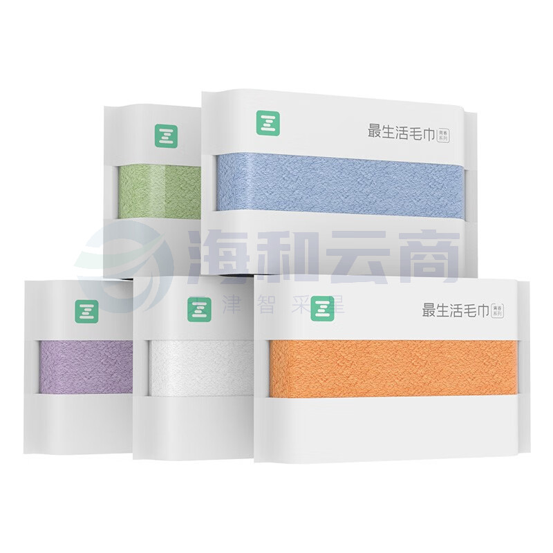 最生活(a-life)毛巾 纯棉洗脸巾新疆棉密封包装全棉强吸水易干成人家用小米毛巾 蓝色毛巾 1条装 A-1177毛巾 32*70cm 90g/条