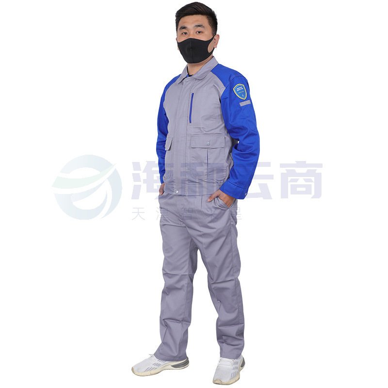 君御JY-W101防静电工作服涤棉耐磨不起球厂服时尚工装春秋制服