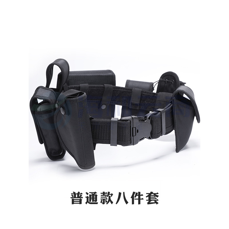 普款保安多功能腰带八件套正品执勤腰带加厚尼龙腰带快拨武装腰带