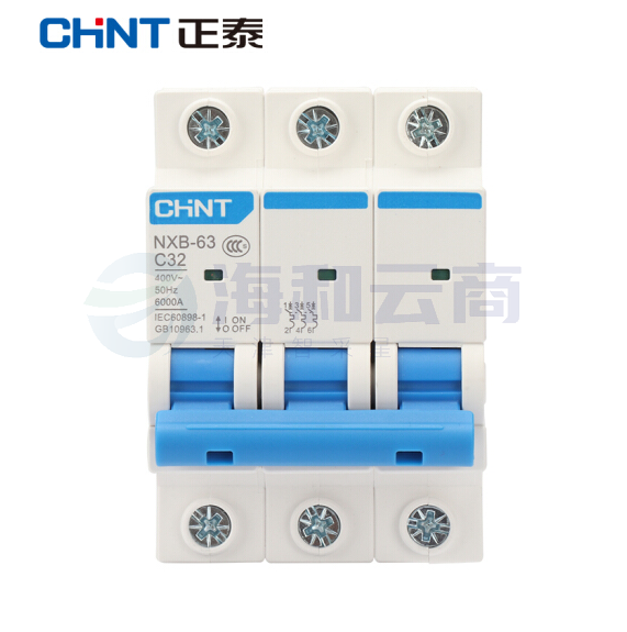 正泰 CHNT 昆仑 NXB-63 3P 32A 断路器开关