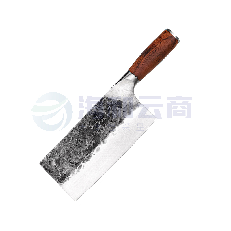 纯手工锻打家用菜刀VG10切肉刀切片刀厨师专用刀超锋利刀具