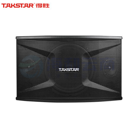 得胜(TAKSTAR)EKT-10L卡包音箱 家用卡拉OK会议室卡包音箱(对) 黑色