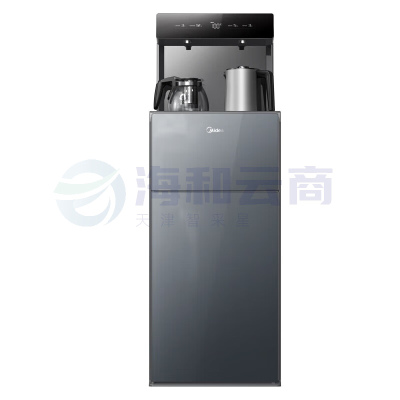 美的(Midea)茶吧机家用一体柜高端客厅办公室下置式智能自动上水多段控温饮水机 YCR-2362 温热型