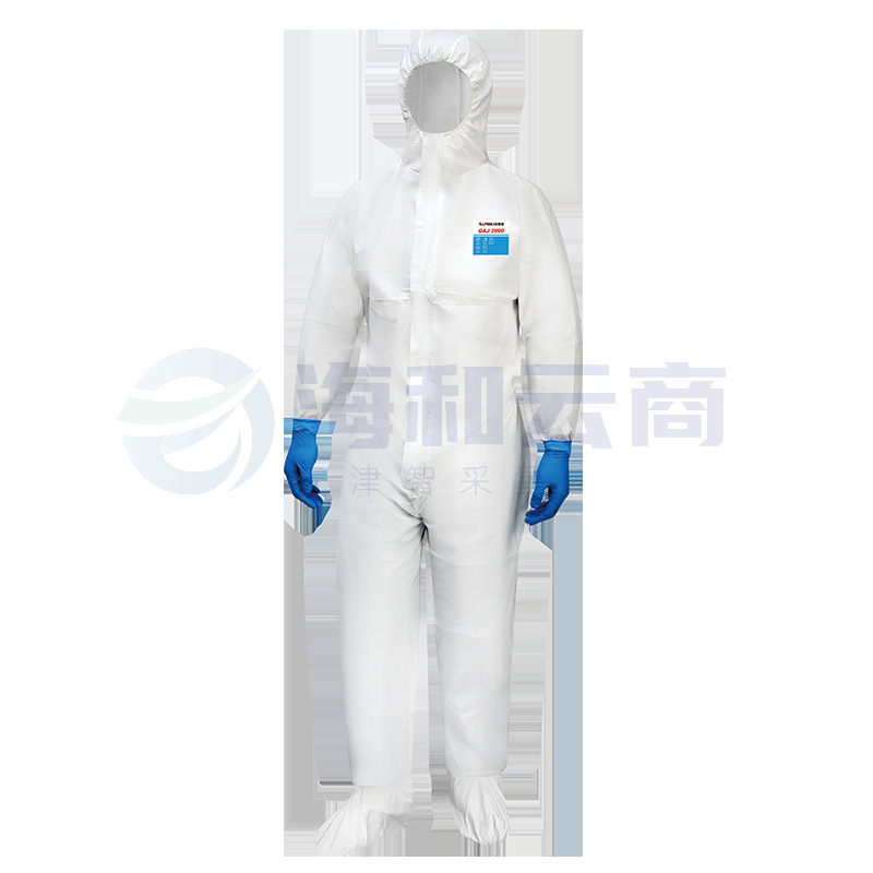 君御GAJ2000防静电连体防护服隔离衣透气无纺布喷漆连体服防化服