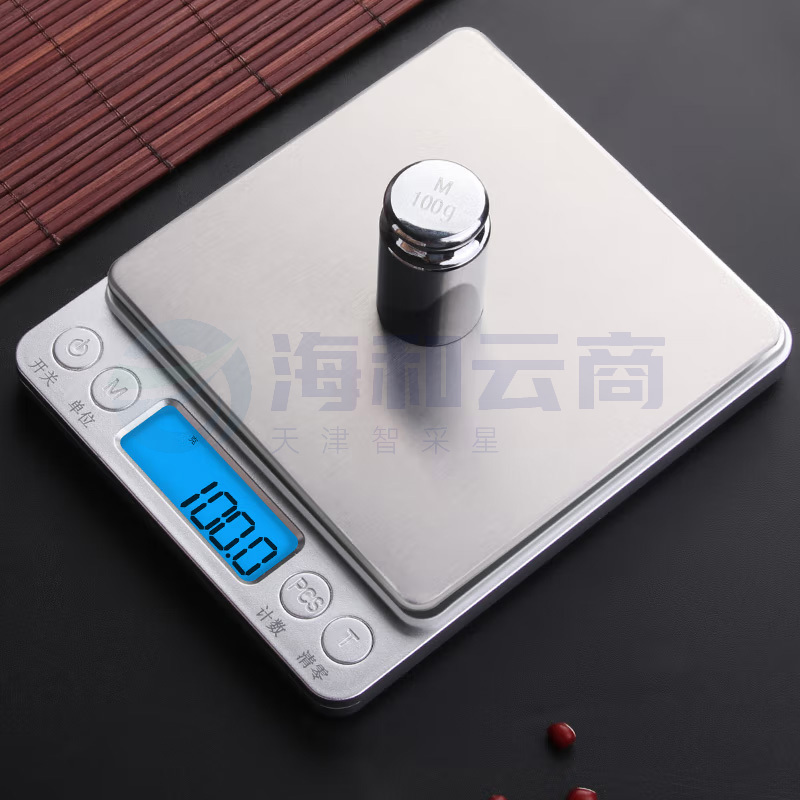 电子秤厨房秤0.1g/3kg蛋糕烘焙秤厨房食物秤