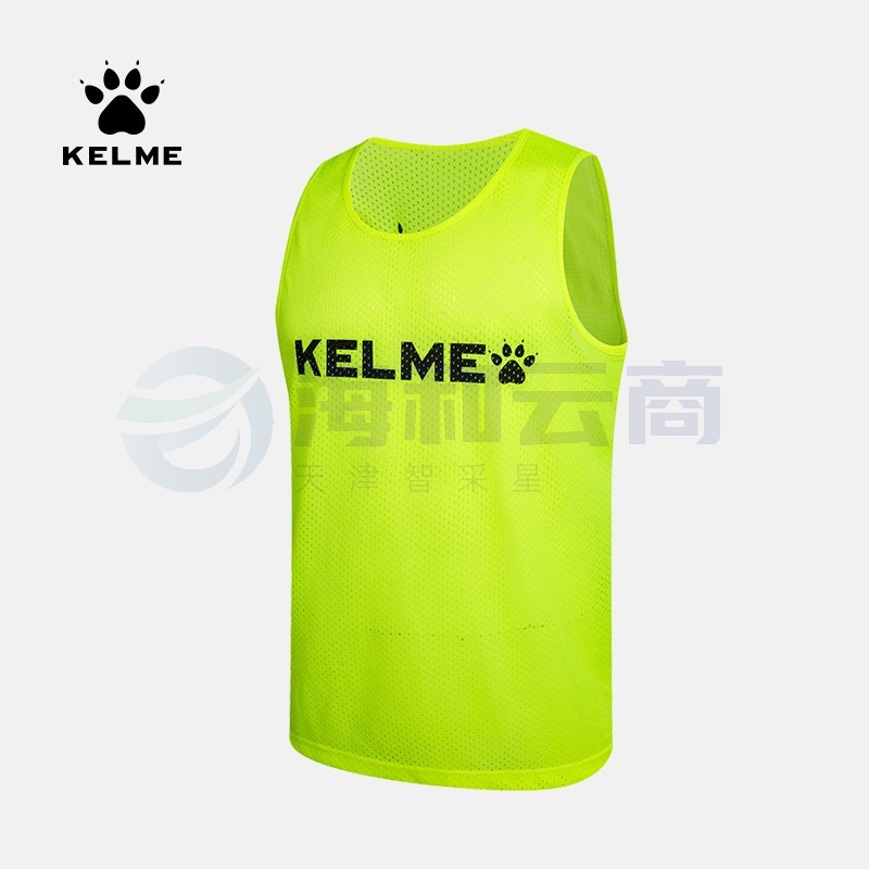 卡尔美/KELME  8051BX1001 足球专业训练背心  对抗服超薄背心