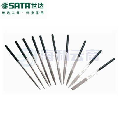 世达(SATA)03830 10件套金刚石整形锉4x160MM/打磨小工具套装钢锉