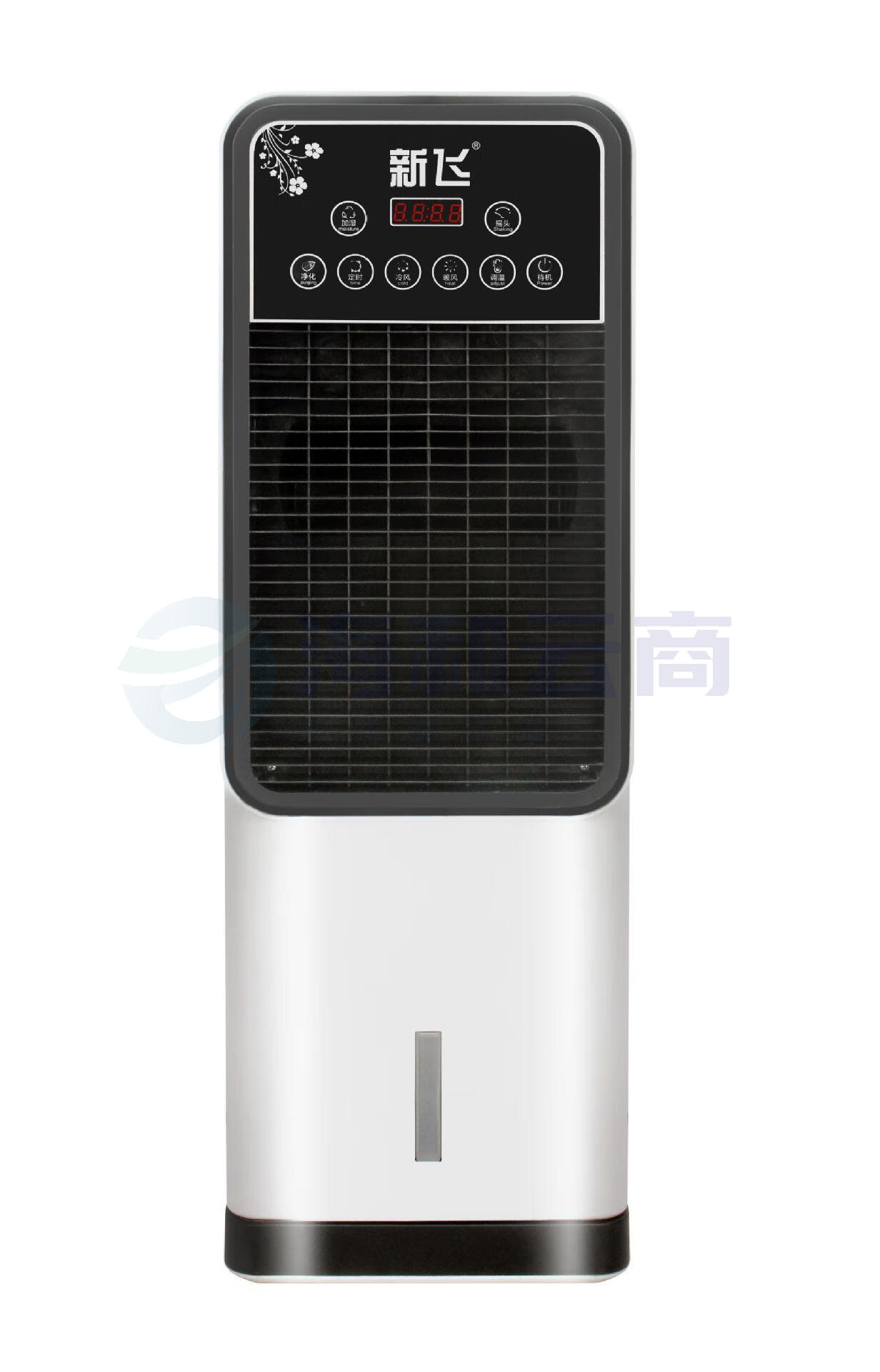 新飞暖风机冷暖两用取暖器家用立式办公室电暖气节能速热礼品 白色
