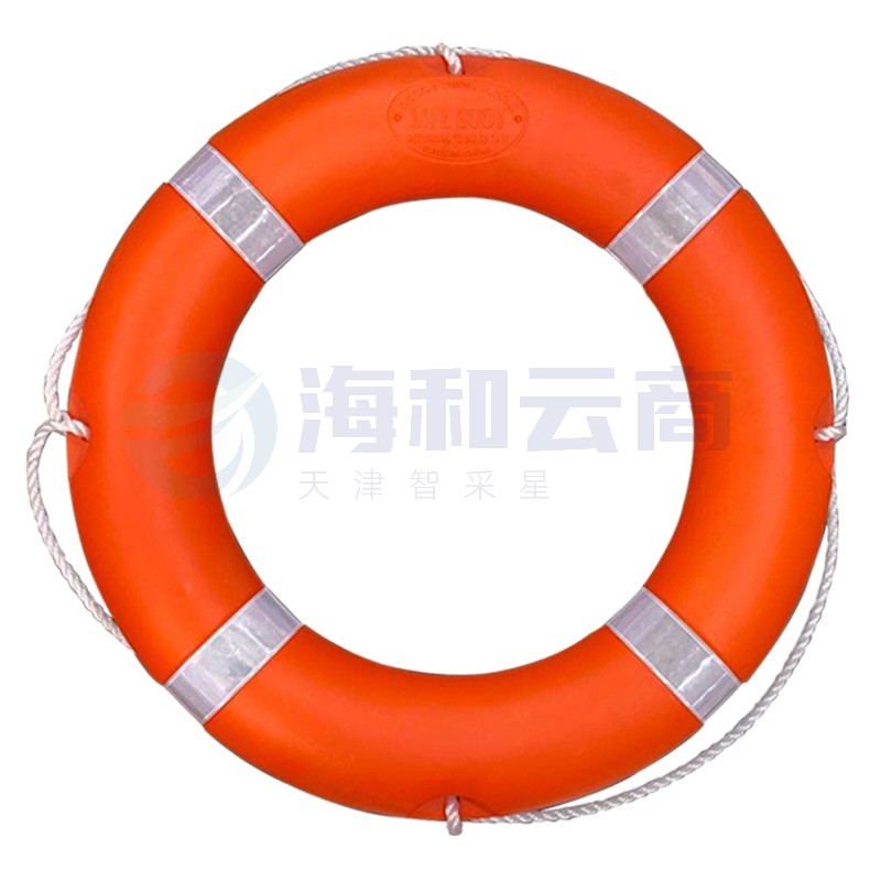 防汛抗洪救生圈抗老化2.5kg救生圈橙色