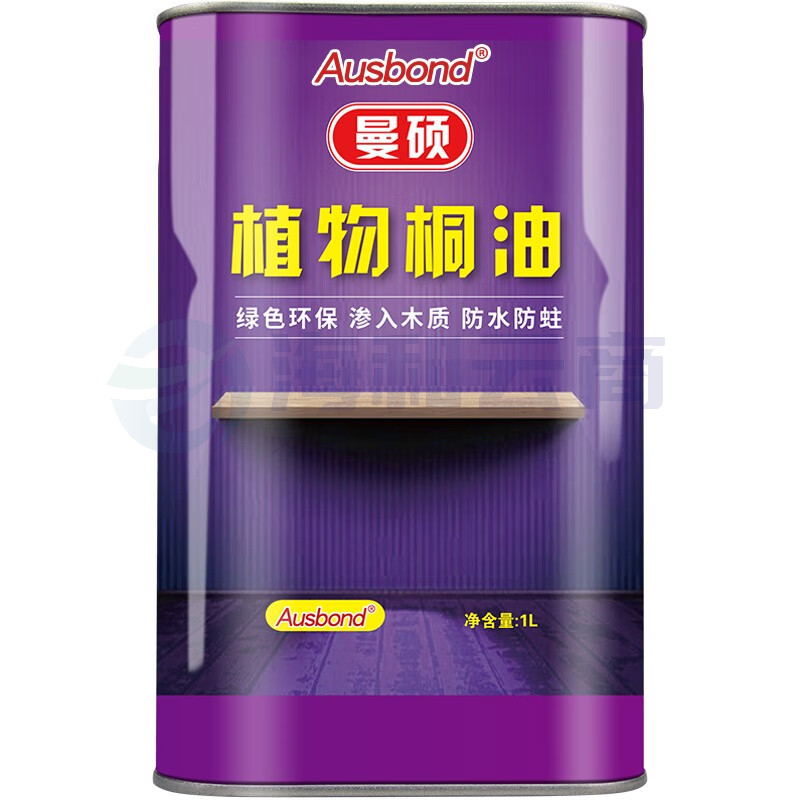 奥斯邦(Ausbond)植物熟桐油户外耐候木油木材防蛀防水防腐木器油漆木油漆光油清油实木油漆家具衣柜清漆1L