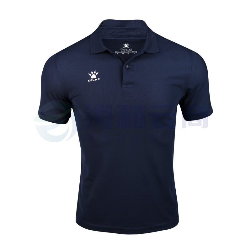 KELME /卡尔美 男士运动短袖POLO衫男款纯色商务T恤 3891064