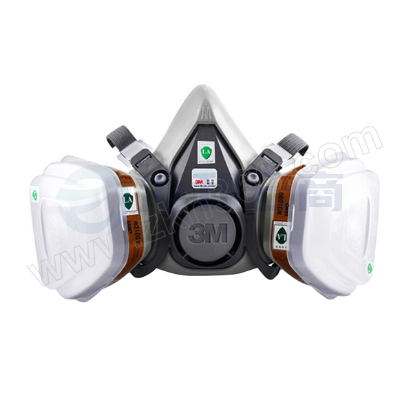 3M 6000系列防毒套装 620E 防护有机气体/蒸汽 含6200半面罩×1+6001CN滤毒盒×2+5N11CN预过滤棉×2+501滤棉盖×2 1套 销售单位：套
