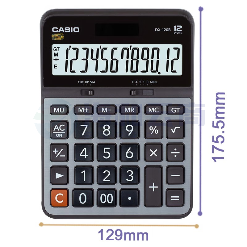 卡西欧 DX-120B 计算器 (单位：个)
