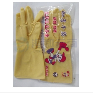 快乐娃 胶皮手套1双 (M和 L号下单请备注】