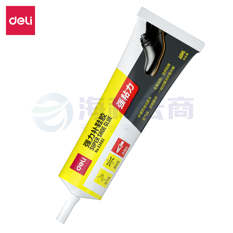 得力53582补鞋胶(透明)(1支/盒)