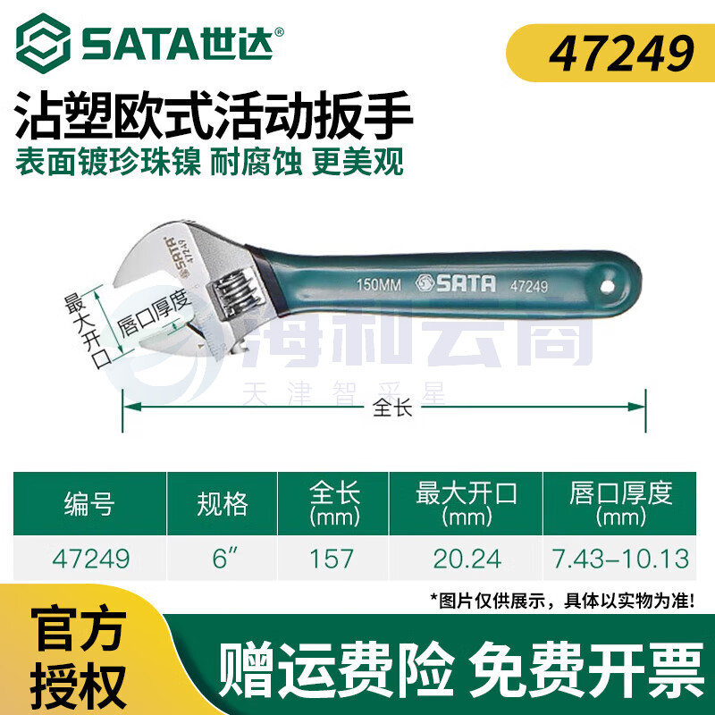 小扳手迷你活动扳手小型大开口活络扳手活口扳手小号6沾塑柄(开口量20mm)
