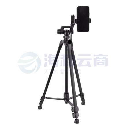 伟峰 WT-3520E 数码相机/微单反脚架 铝合金轻便三脚架 摄影摄像手机自拍直播户外投影仪支架