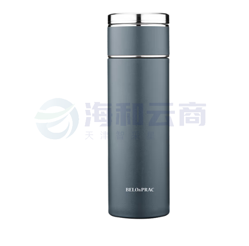 贝洛可 旅行家泡茶师 商务保温杯礼盒 450ml双层保温杯 BK056